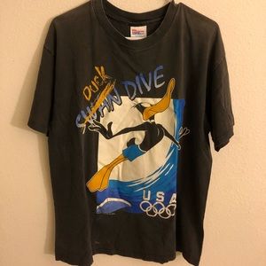Men's Daffy Duck Olympic T-shirt
